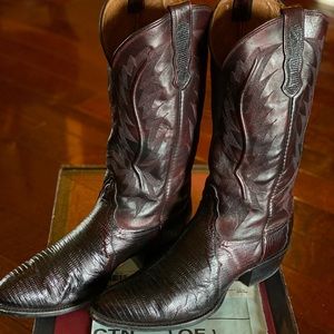 Nocona Lizard Foot Boots